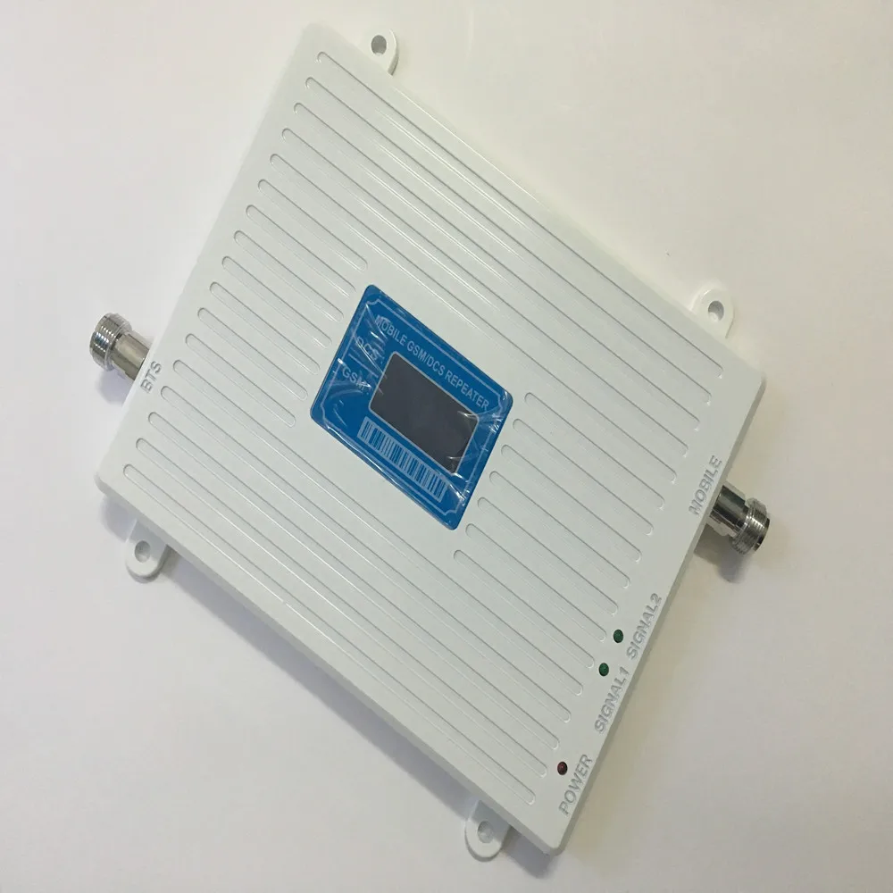Полный комплект белый 4G DCS 1800MHz 2G GSM 900 Mhz усилитель сигнала мобильного телефона 1800