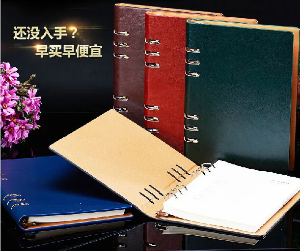 A6, A5, B5, A4, filofax, записная книжка с кольцом, бизнес, искусственная кожа, дневник, Обложка, программа, синий, винный, черный, офисный, профессиональный, планировщик, книга