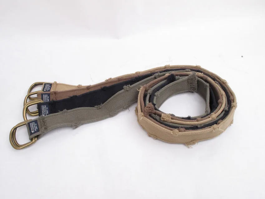 Брендовый холщовый ремень для мужчин новый дизайнерский высокого качества