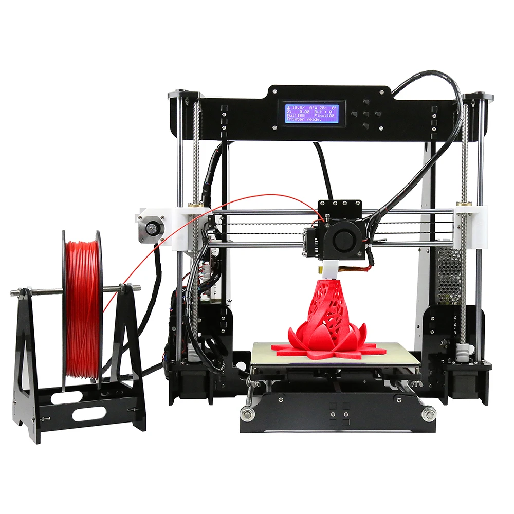 LMYSTAR Reprap 3d Принтер Комплект Anet A8 DIY imprimante с алюминиевой горячей станиной бесплатно
