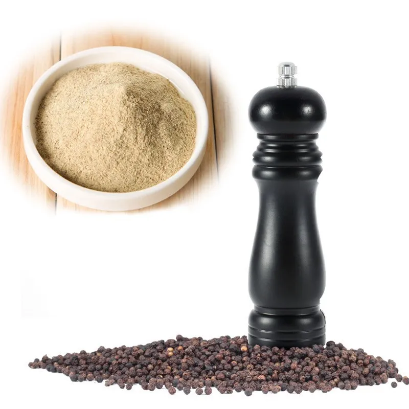 Винтажная деревянная ручная ручка для перца 6 дюймовый кухонный гаджет дробилка