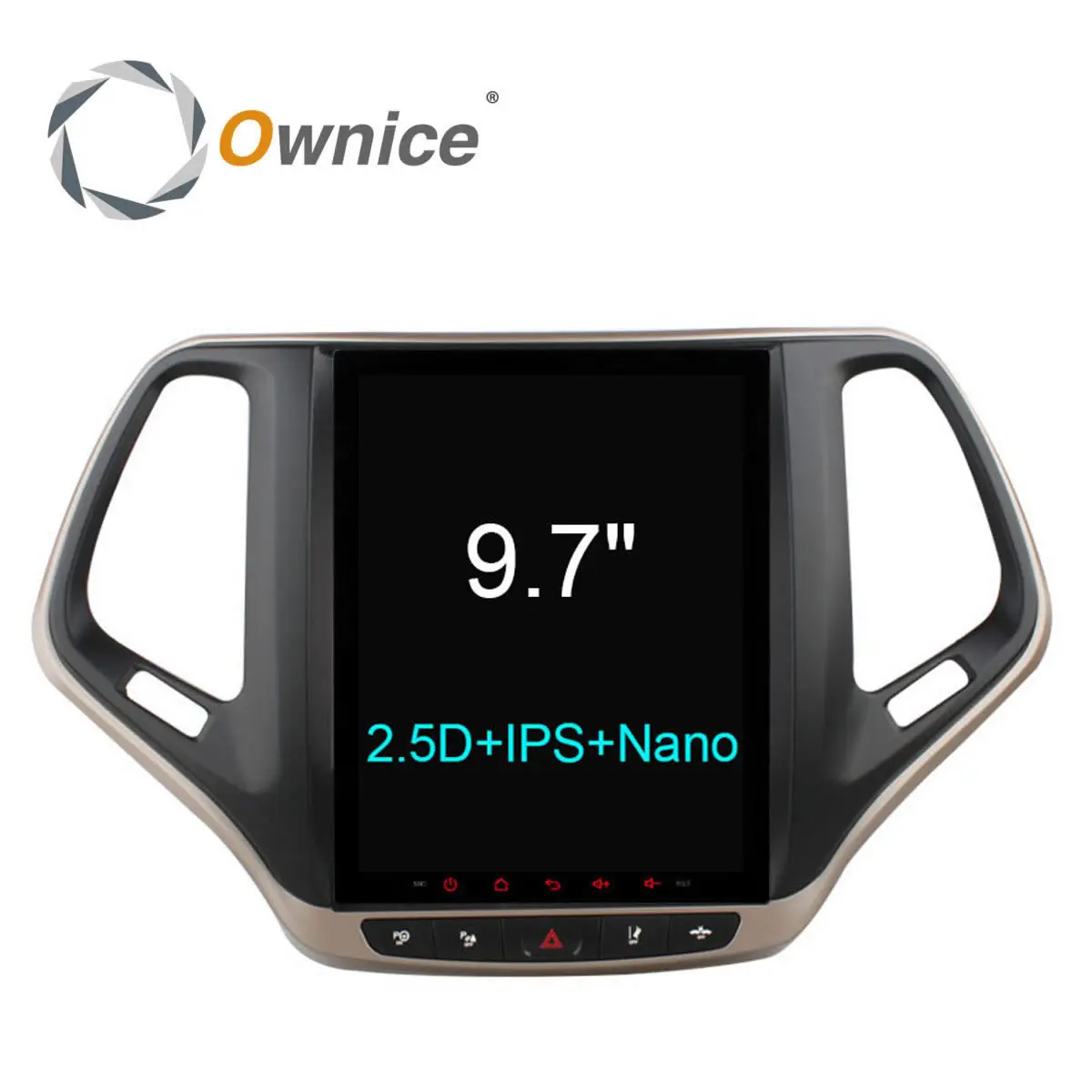 Автомобильный dvd плеер Ownice C600 9 7 дюйма Восьмиядерный Android 6 0 gps навигация стерео