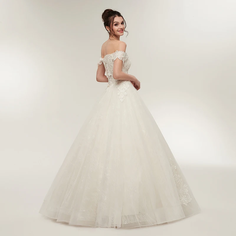 Forevergracedress элегантная белая цвета слоновой кости свадебные платья 2019