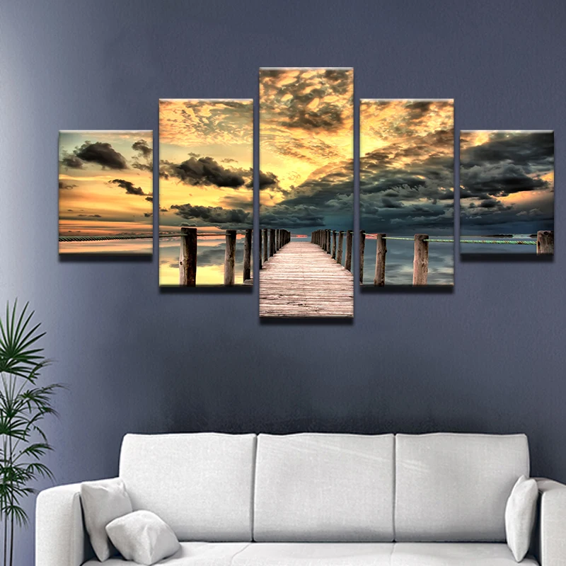 Бесплатная доставка 5 шт. изображения заката океана уникальный подарок для