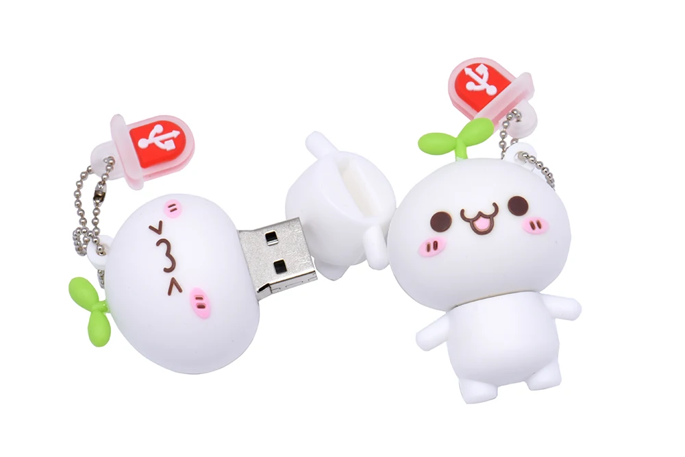 JASTER USB 2,0 новая мультяшная длинная трава серия Yan Tuanzi U диск 4 ГБ 8 ГБ 16 ГБ 32 ГБ 64 Гб животный Начинающий флеш-накопитель флешка