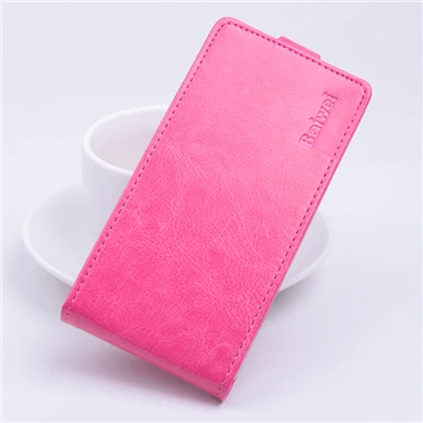 Rose Модный кожаный чехол-книжка 9 цветов для sony Xperia Z1 Compact Z1 Mini D5503 M51W, вертикальная задняя крышка, открывающаяся вверх и вниз - Цвет: Rose