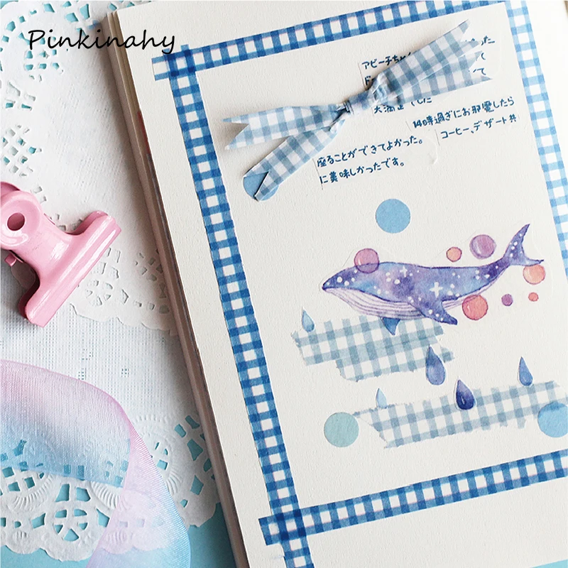 Базовая сетка васи лента Diy украшения Скрапбукинг Журнал Планировщик