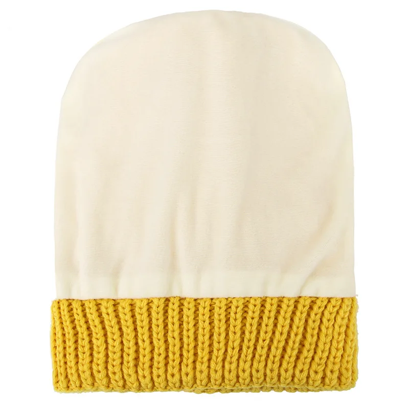 Зимние вязаные шапки с длинным носом в стиле Харадзюку новые женские и мужские