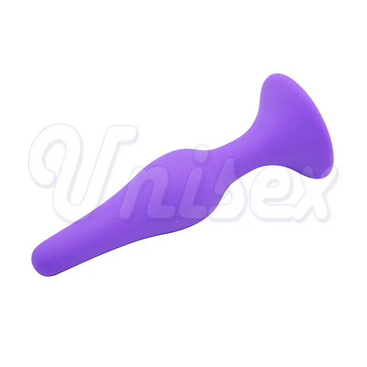 Силиконовая Гибкая Анальная пробка для начинающих Анальное удовольствие