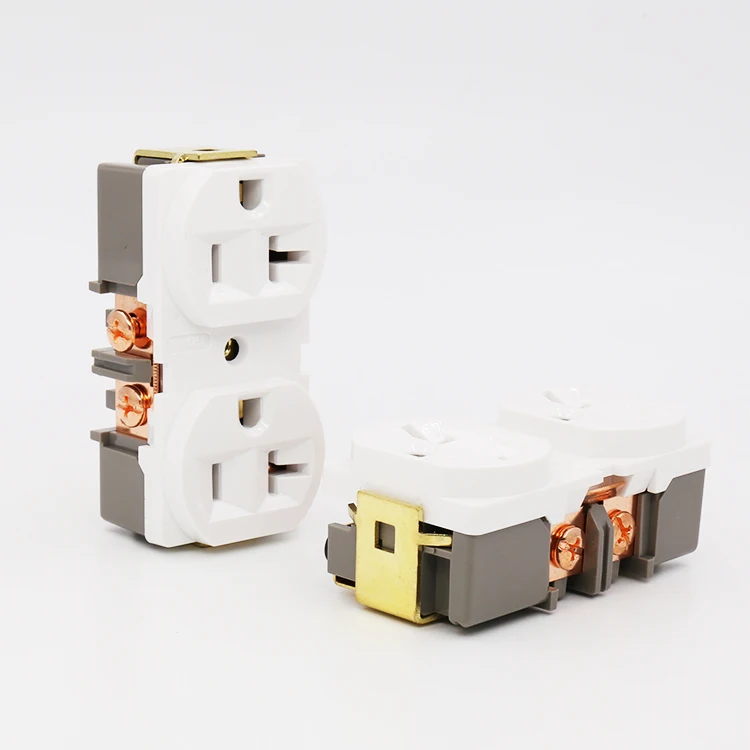 2 шт. дуплексные розетки с медным покрытием 24 к|outlet power|us outletwall outlet |