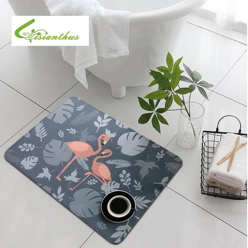 Скандинавский стиль коврики Фламинго кактус с узором для гостиной