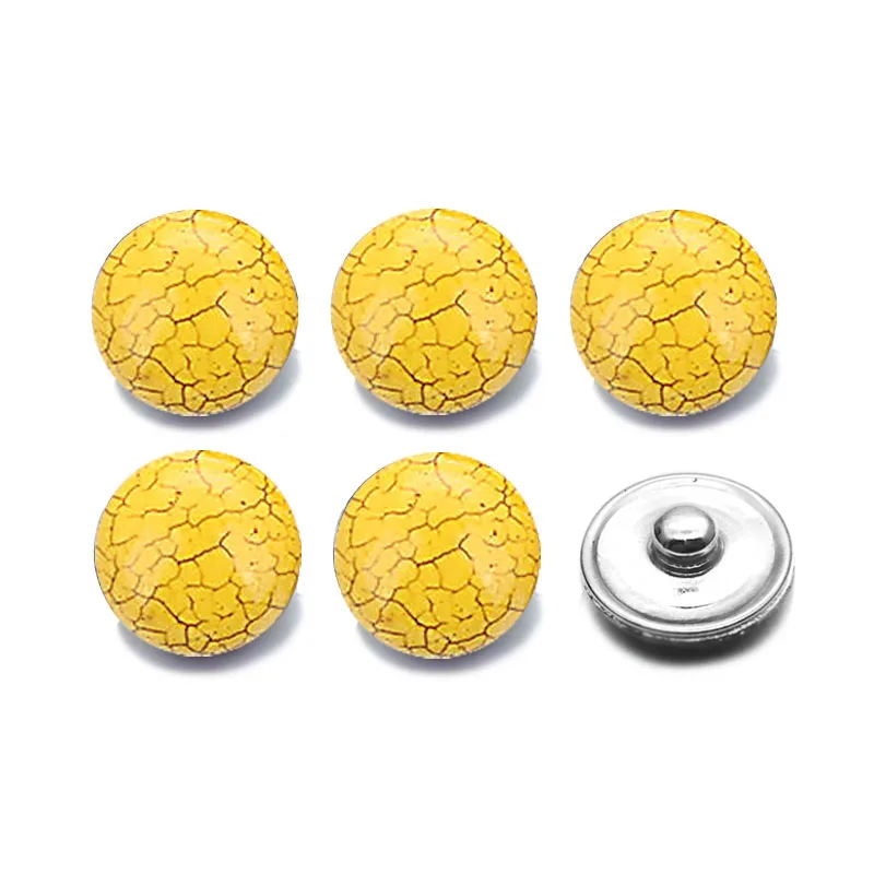

Hot Silicone 18mm Acrylic Resin Uneven Resin Snap Button 003 Fit Charm Interchangeable Bracelets Jewelry For Women Accessories