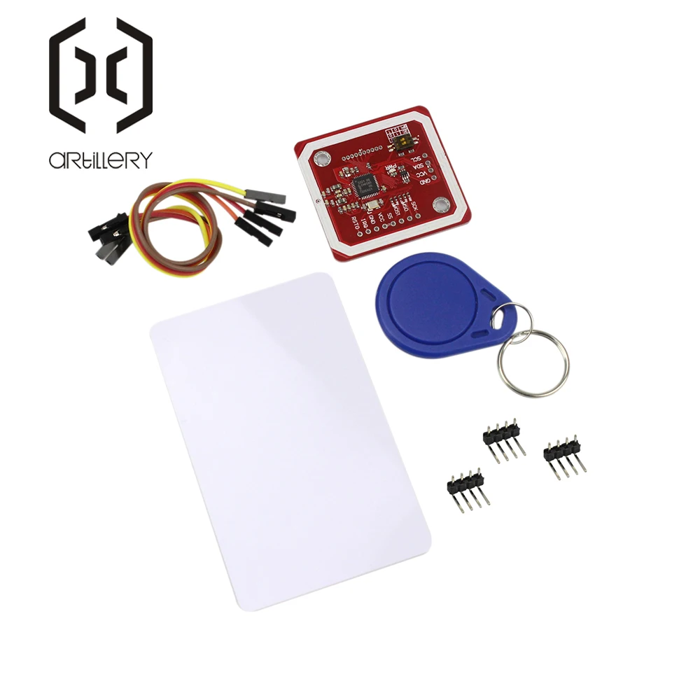 1 комплект PN532 NFC RFID беспроводной модуль V3 пользовательские комплекты ридер режим писателя IC S50 карта PCB Attenna I2C IIC SPI HSU для arduino DIY KIT