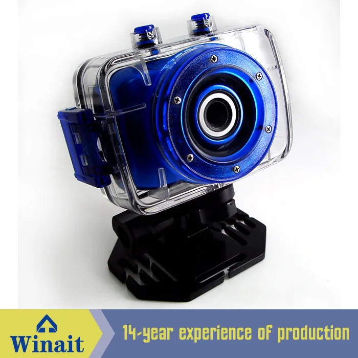 Winait Горячая распродажа! аккумуляторная lihtium батарея HD 720 P Action Sports камеры dv-123sd