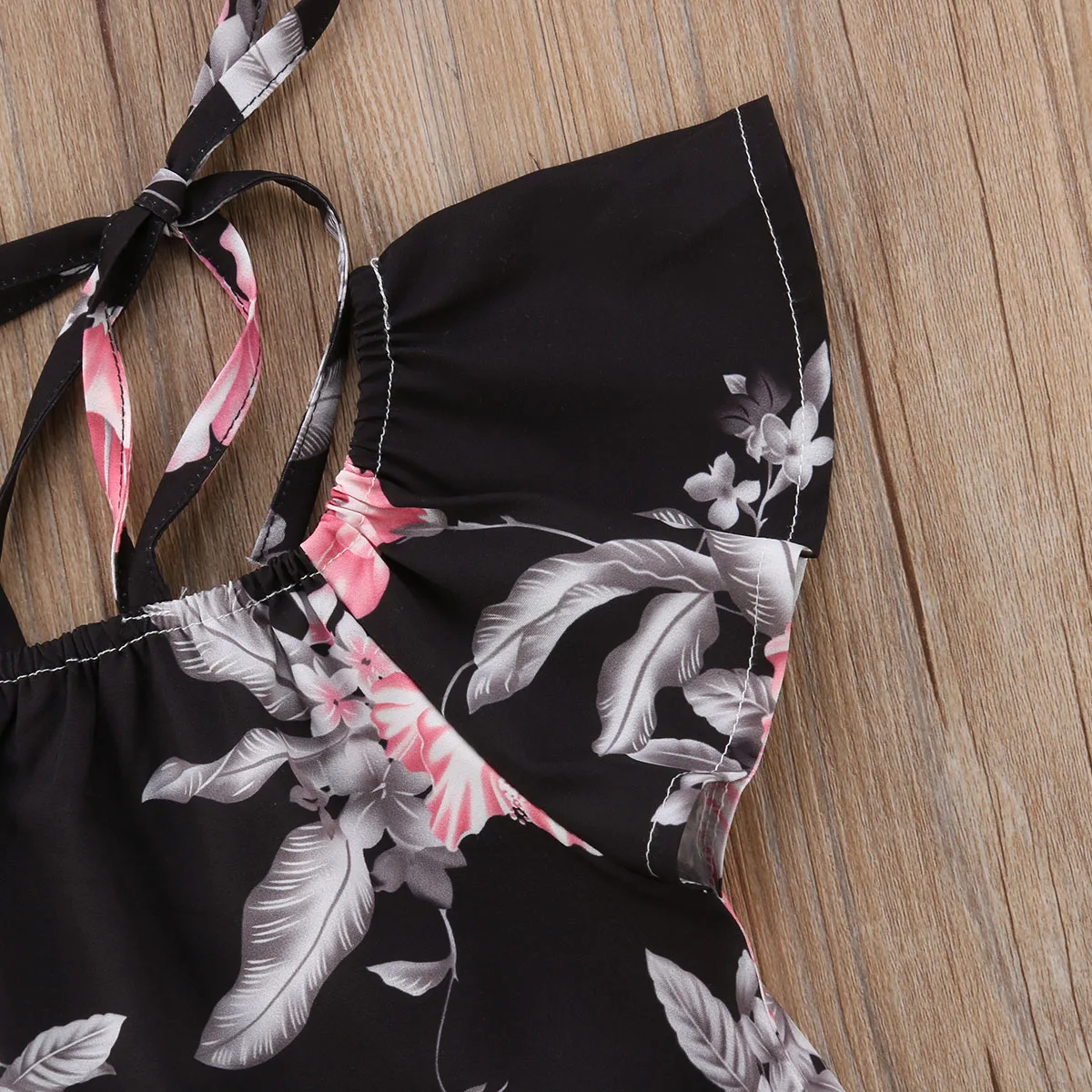 Комплект одежды для маленьких девочек топ с открытыми плечами + юбка летний