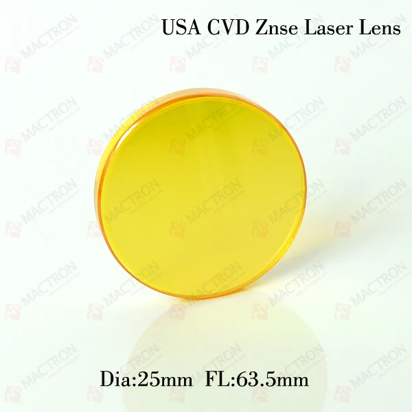 Высокое качество! Диаметр 25 мм США Co2 лазерной фокусная линза (США CVD ZnSe материалы
