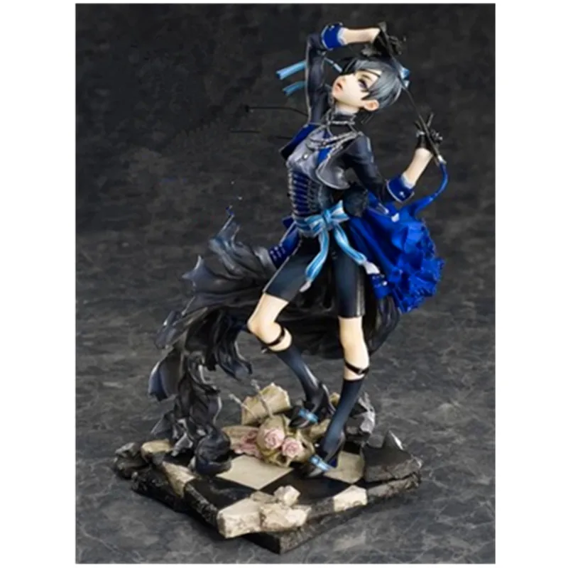 25 см аниме фигурки Ciel Phantomhive ПВХ набор экшн моделей крутые куклы с коробкой