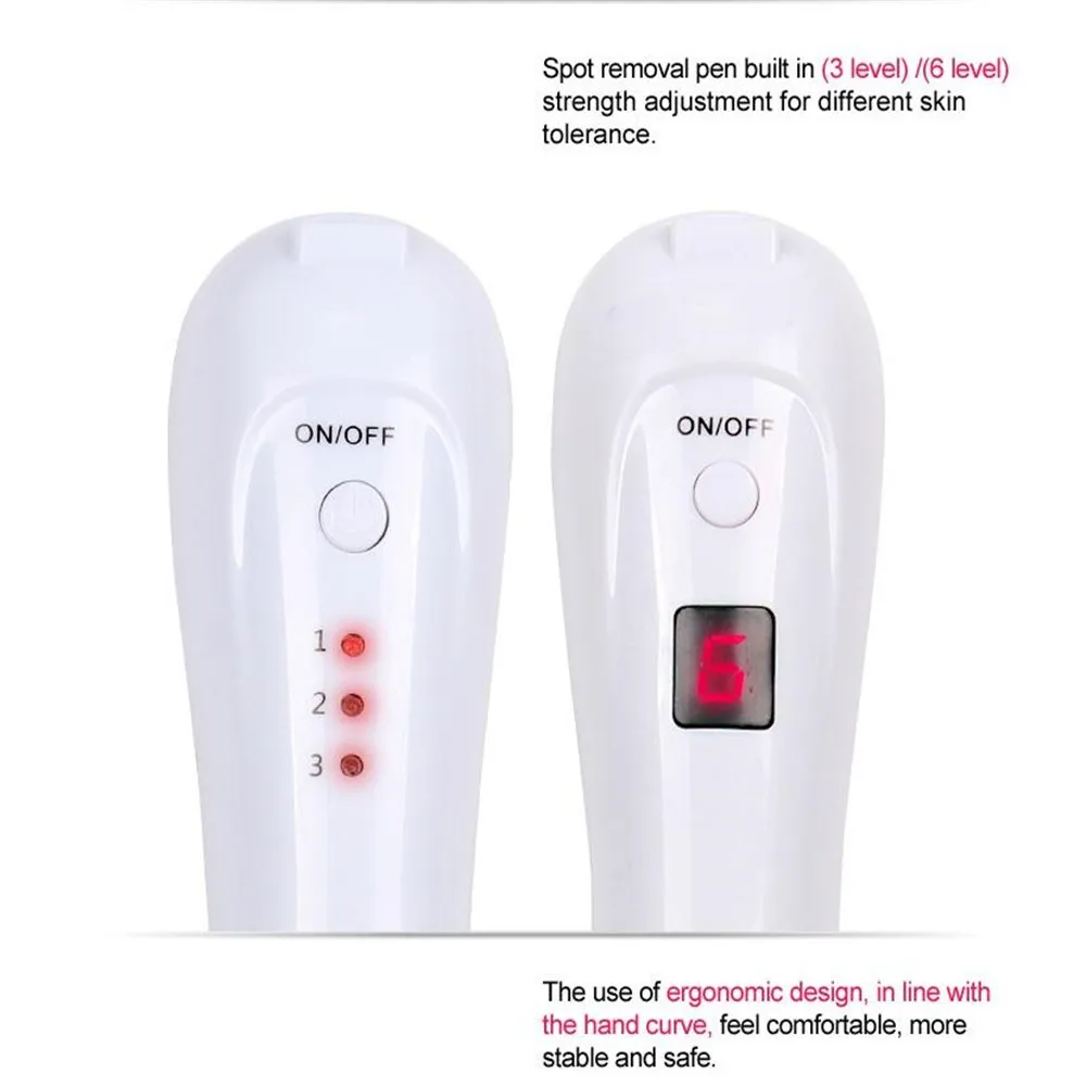 Веснушки кожи моль удаление бородавок тег машинка-карандаш для удаления татуировок светодиодный 6 лазерный уровень Темный пятновыводитель для лица салон красоты лица