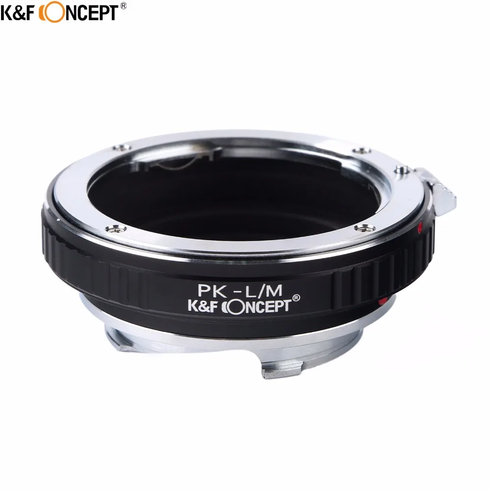 K & F CONCEPT Φ/M Camera Lens Mount Adapter Ring Для Pentax PK to for Leica L/M M8 M9 M9P L Type 240|adapter ring|lens mount adapterlens adapter