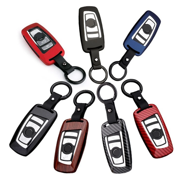 Автомобильный чехол из гальванизированного сплава для ключей Чехол держатель BMW