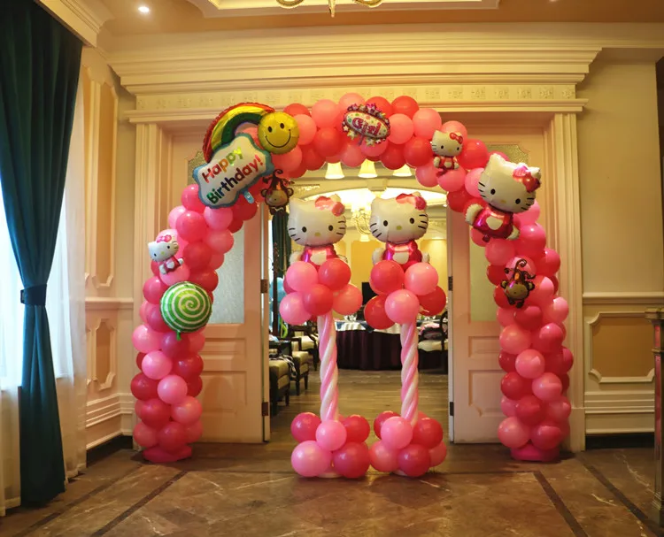 Новинка 50 шт./лот декоративные застежки для воздушных шаров множество