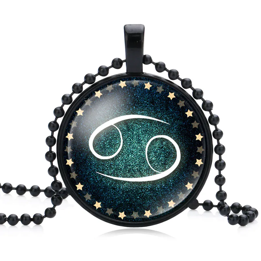 NingXiang 12 знаков зодиака кулон Цепочки и ожерелья ювелирных Дева Козерог Скорпион