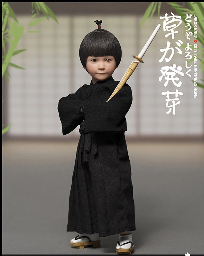 Для коллекции 1/6 детская игрушка экшн фигурка 15 см Lakor Baby Kendo японский Полный