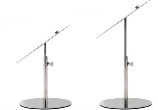 5 шт. зеркальная подставка для обуви из нержавеющей стали и дерева дисплея