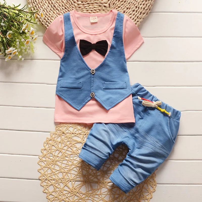 Комплект одежды для мальчиков BibiCola летний комплект из 2 предметов футболка и