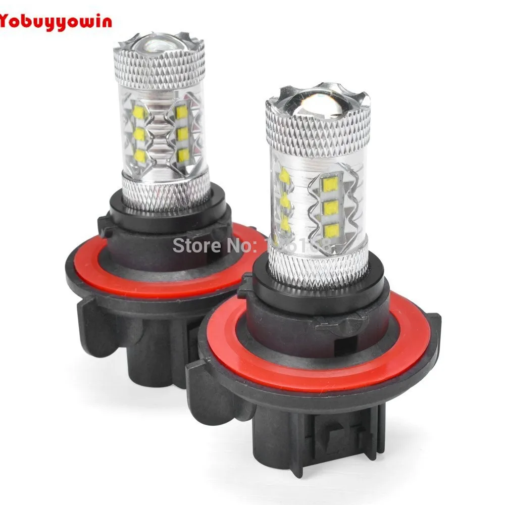 

High Power 55W/80W Stage 3 H13, H13A, 9008 6000K-7000K White Auto Car Vehicle Automobile LED Daytime Running Light Bulbs
