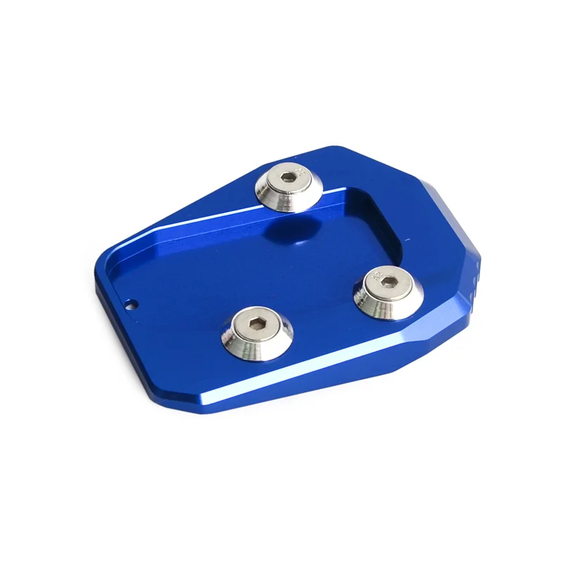 CNC парковка подставки для езды на велосипеде расширение стопы Sidestand Pad пластина