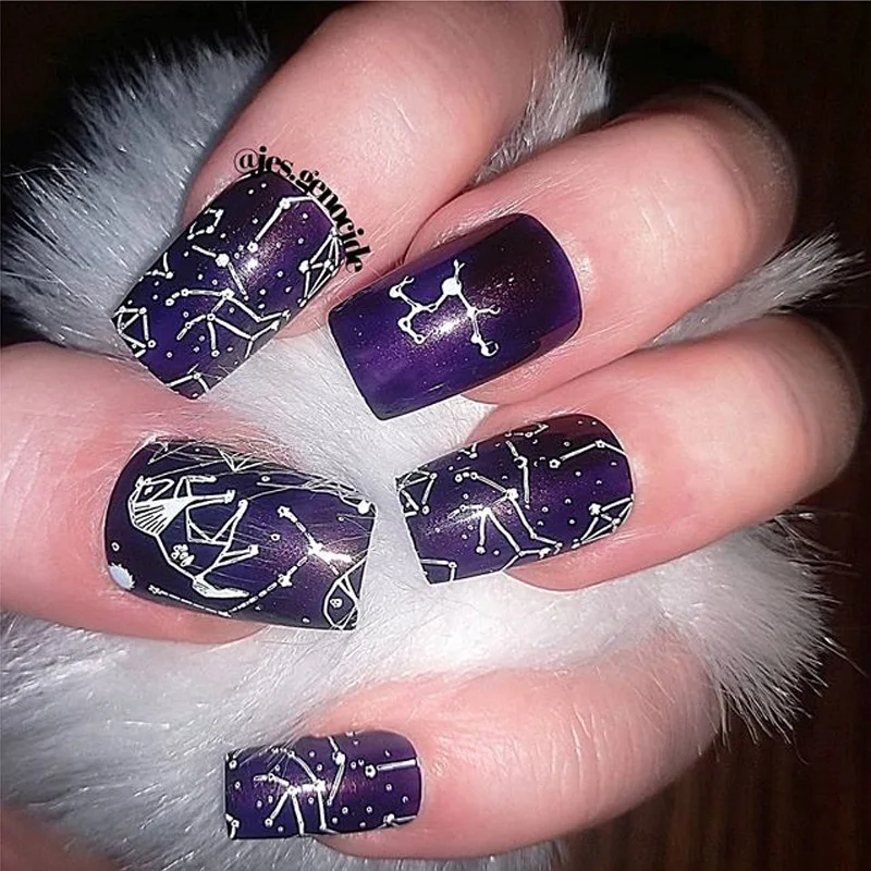 1 лист шаблон 6 см Нержавеющая сталь пластины для стемпинга ногтей искусство типа