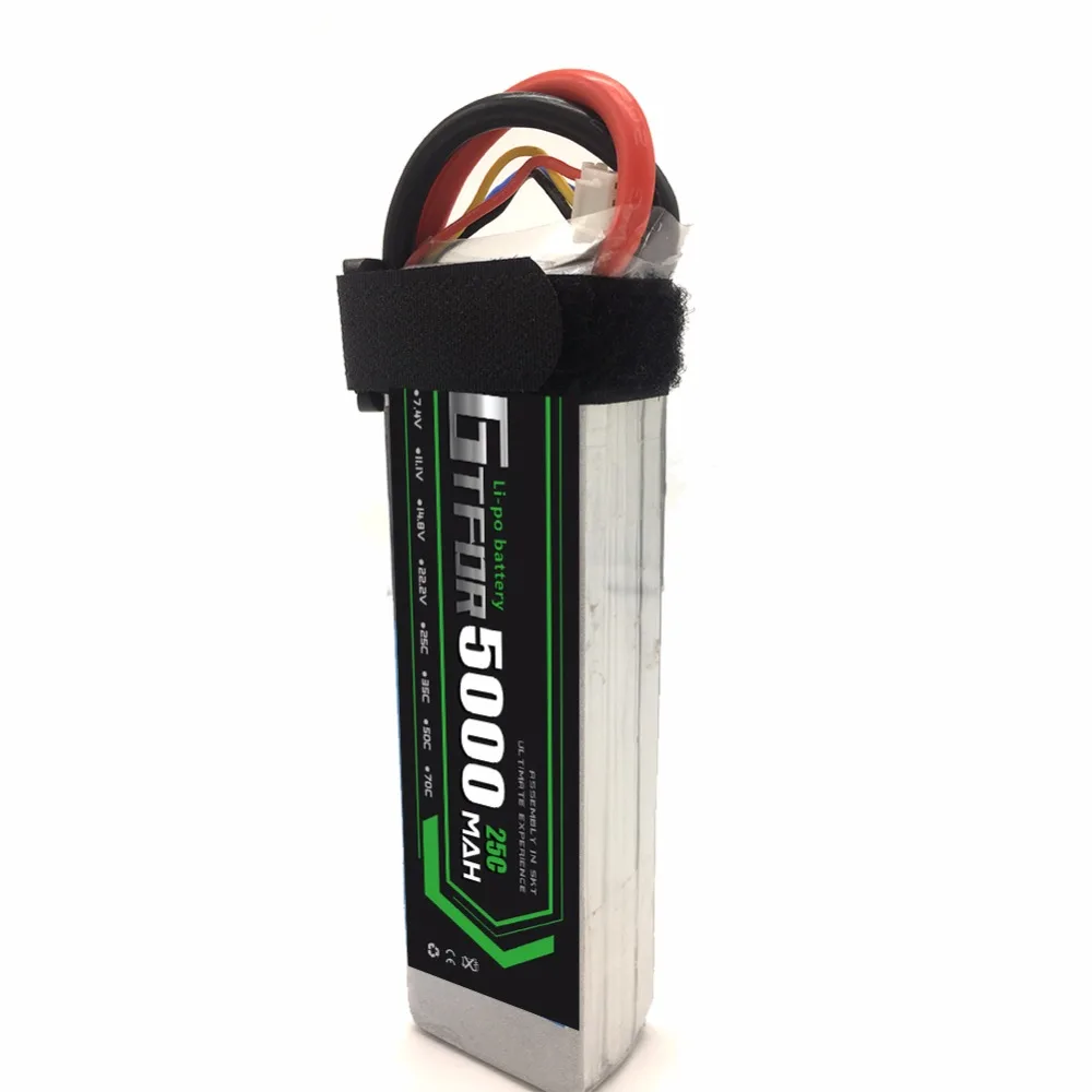GTFDR Lipo 4S 14 8 в 5000 мАч 25C для игрушек с дистанционным управлением Радиоуправляемый