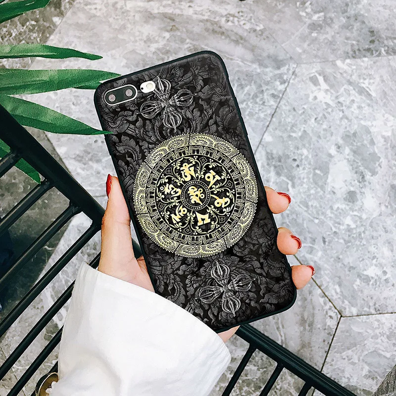 Чехол для телефона THX syllable Mantra для Iphone XS MAX XR X, чехол для 6 6S 7 8 PLUS, буддистский мантра, чехол