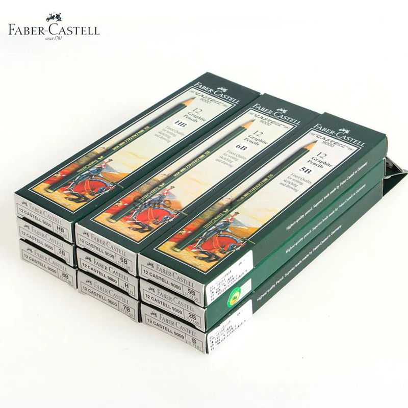 Марка Faber castell 12 шт. (6H-8B) Карандаш для эскизов и рисования персонализированные