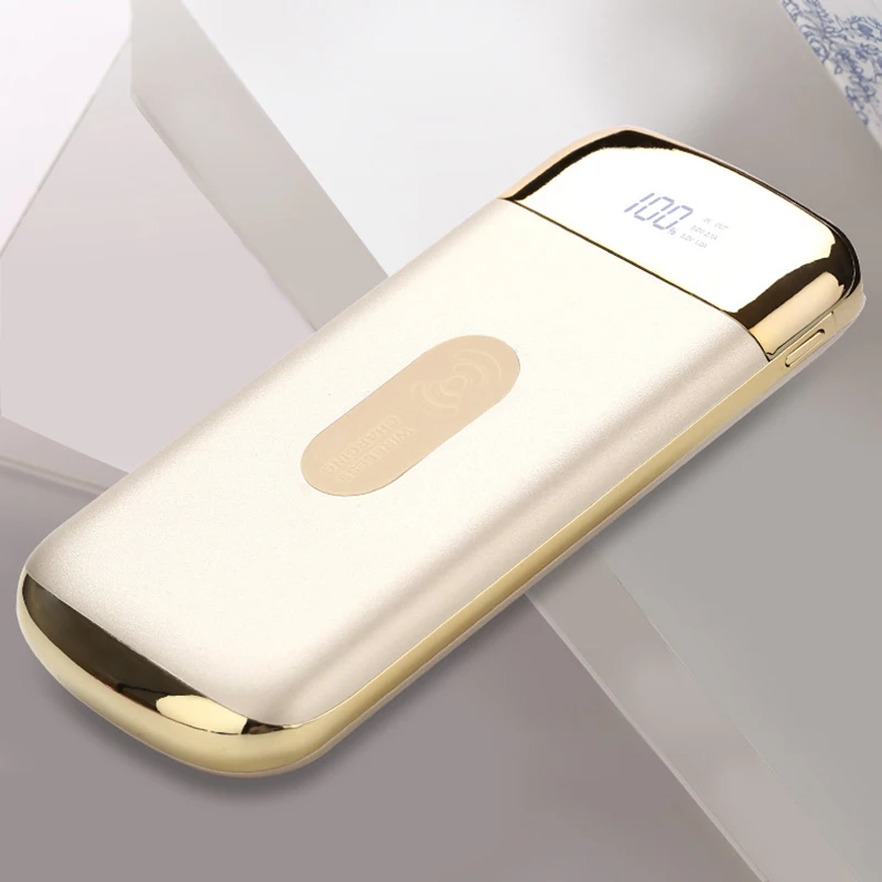 20000 мАч Qi Беспроводное зарядное устройство Внешний аккумулятор для iPhone XS XR 8 7 6 huawei P30 Xiaomi повербанк