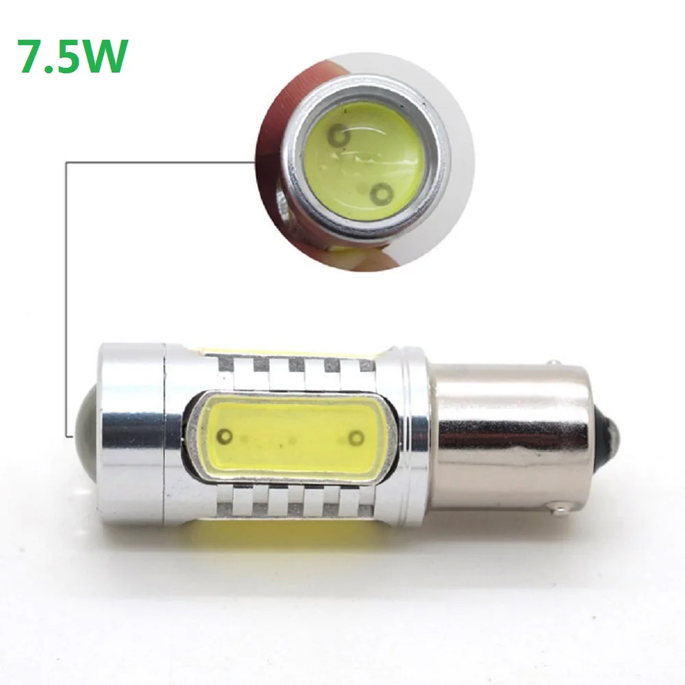 1 шт. 1156 BA15S P21W COB светодиодный автомобильный светильник s 12 В 5630 5730 SMD автомобильный габаритный фонарь задний тормозной светильник сигнальная лампа поворота