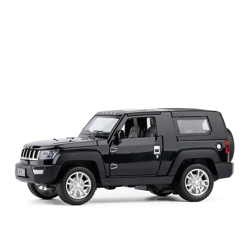 Модель автомобиля 1/32 BJ400 Wolf Warriors bj модель из сплава детские игрушки настоящая