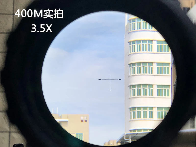 Охотничий прицел 3,5-10X44 FFP с красной точечной оптикой с первой фокальной плоскостью 11 или 20 мм рельс черный прицел