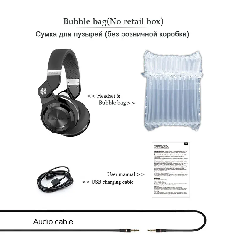 black no box Умные наушники T2+ T2 Plus Bluetooth наушники BT 5,0 Super Bass Музыка наушники поддерживает аудио линейный вход FM карта памяти - Цвет: black no box