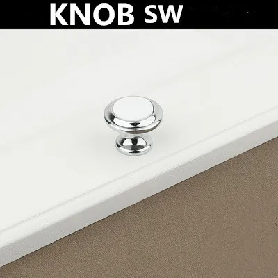 knob SW 320 мм современная мода белый удлиненный кухонный шкаф дверная ручка серебристый черный ящик cuoboard ручка тяга 128 160 мм - Цвет: knob SW