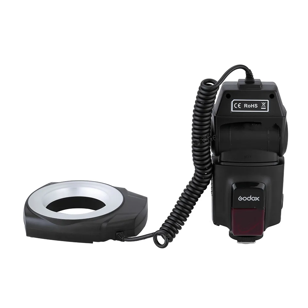 Godox ML 150 кольцо для макросъемки Вспышка Speedlite номер 10 с 6 переходными кольцами