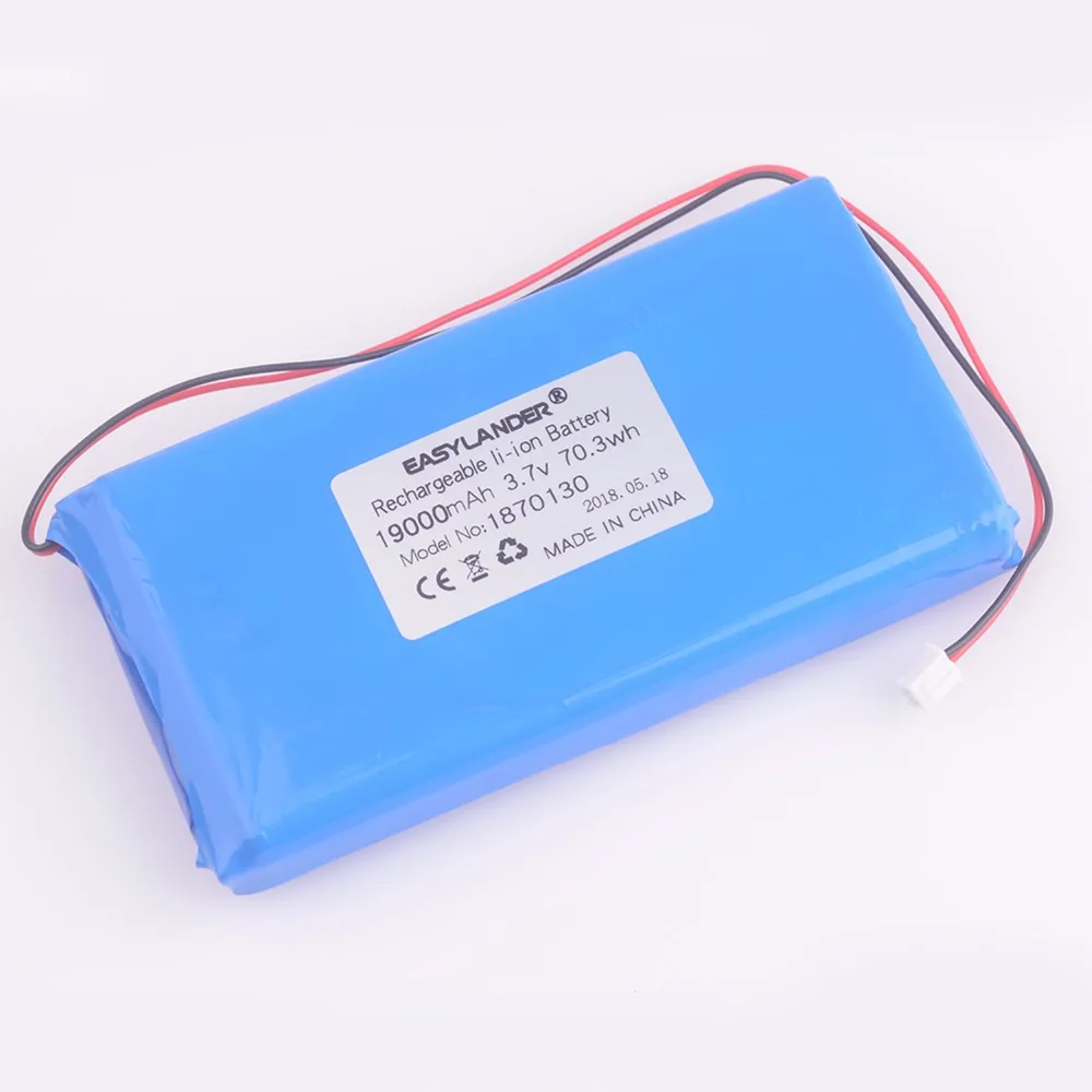 Литий-полимерный аккумулятор 1870130, 3,7 в, 19000 мА · ч, литий-ионный аккумулятор для GPS, DVR, MP5, цифровых продуктов с Bluetooth, небольших игрушек, инструментов Литий-полимерный аккумулятор 1870130, 3,7 в, 19000 мА · ч, литий-ионный аккумулятор для GPS, DVR, MP5, цифровых продуктов с Bluetooth, небольших игрушек, инструментов