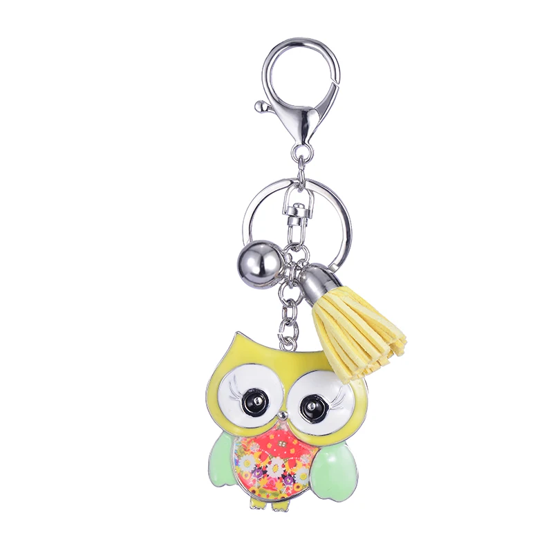 Эмалированная цепочка для ключей женщин цинковый сплав высокое качество