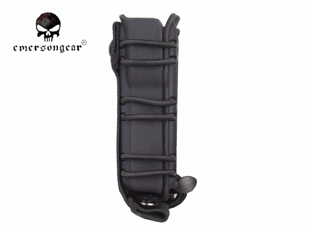 EmersonGear g-код стиль 5,56 мм Тактический Быстрый Маг винтовка пистолет подсумок кобура Быстрый модуль EM6373 мультикам черный