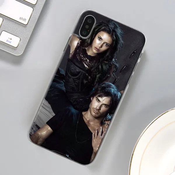 Дневники вампира чехол для телефона для Apple iPhone X XR 7 8 Plus 6 6s Plus XS MAX 11 Pro Max SE чехол для телефона Coque - Цвет: 12