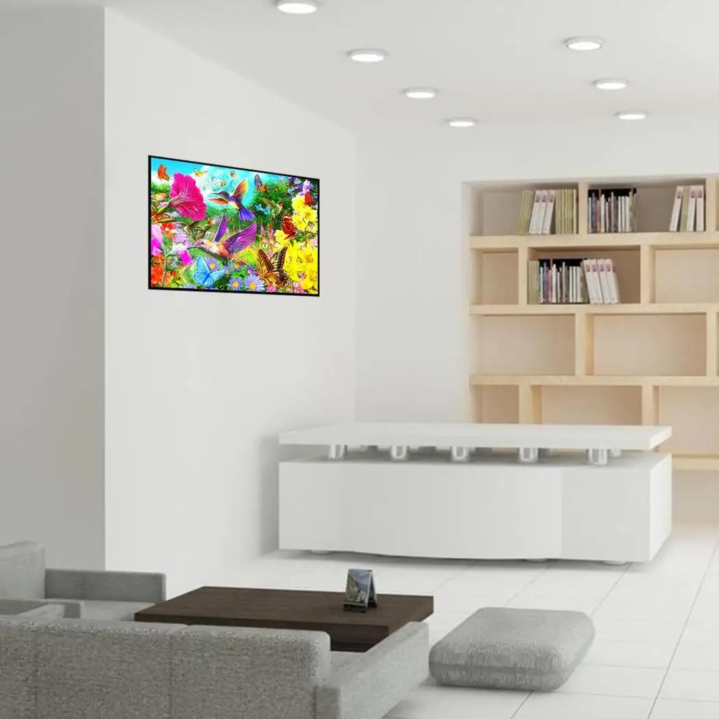 DIY Алмазная картина животное цветок вышивка крестиком Смола мозаика домашнее