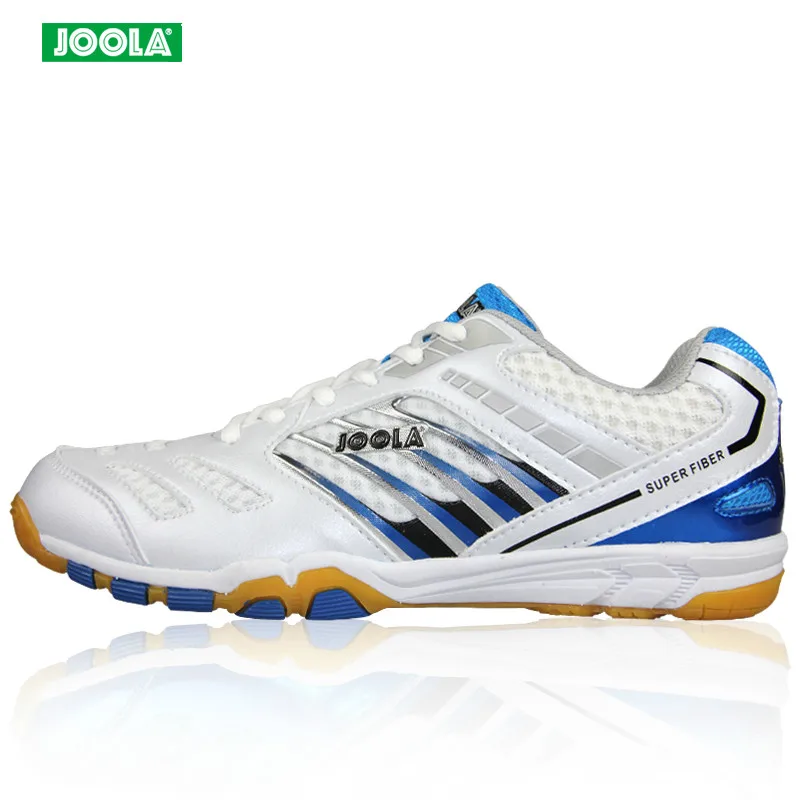 Мужские кроссовки для настольного тенниса JOOLA оригинальные белые дышащие
