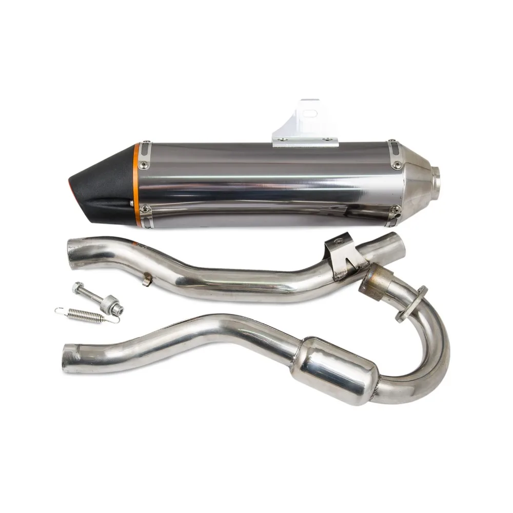 NICECNC Подходит для Honda CRF150F CRF230F CRF 150F 230F 2003- полная выхлопная система глушитель трубы мотоцикла трубы