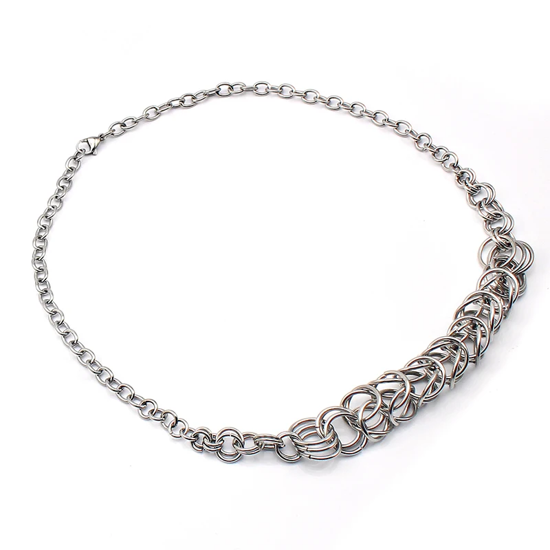 2017 Fashion Jewelry Western Hiphop Style Necklaces 316L Stainless Steel Chains for Women High Quality | Украшения и аксессуары
